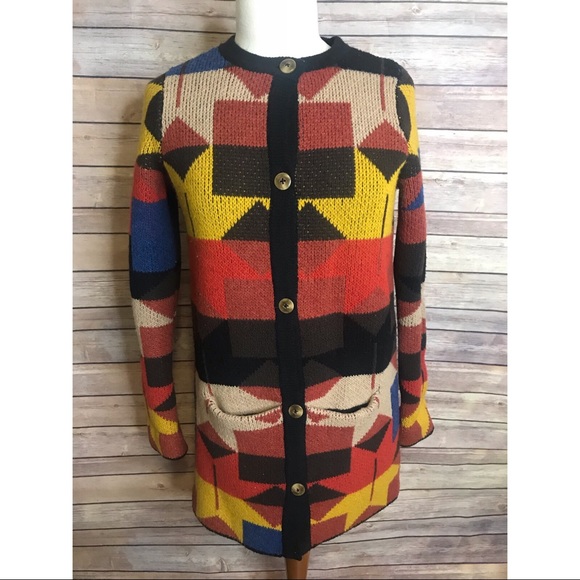 Anthropologie Sweaters - Anthropologie Lone Star Navajo Aztec Cardigan XS